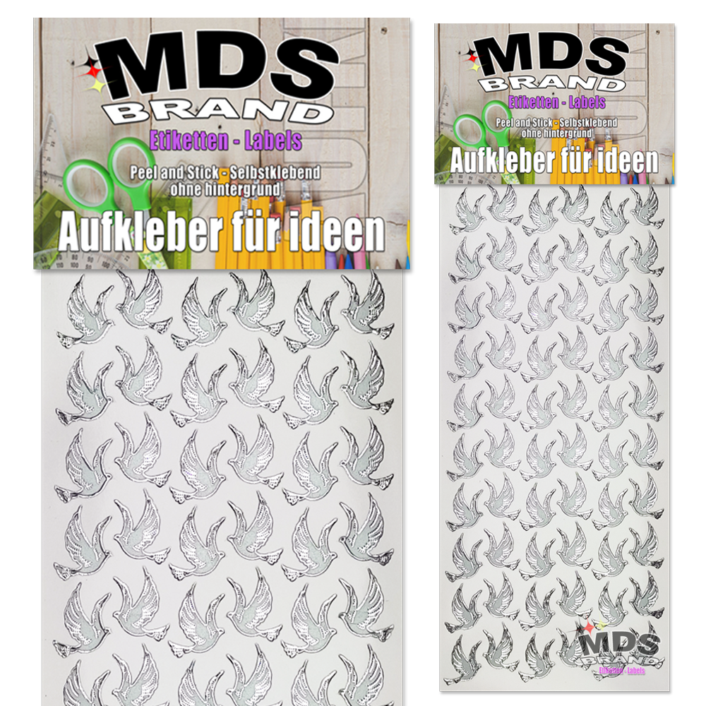 Katholisch Aufkleber 2er/pk ideal für Hochzeit, Weihnachten und Geburtstagen, einfach zum basteln und gestalten von Karten & Fotoalbum