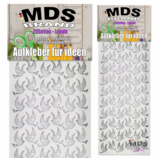 Katholisch Aufkleber 2er/pk ideal für Hochzeit, Weihnachten und Geburtstagen, einfach zum basteln und gestalten von Karten & Fotoalbum