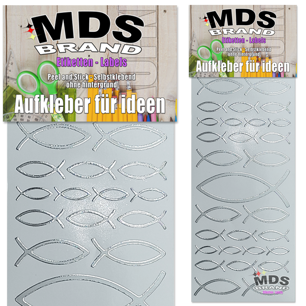 Katholisch Aufkleber 2er/pk ideal für Hochzeit, Weihnachten und Geburtstagen, einfach zum basteln und gestalten von Karten & Fotoalbum