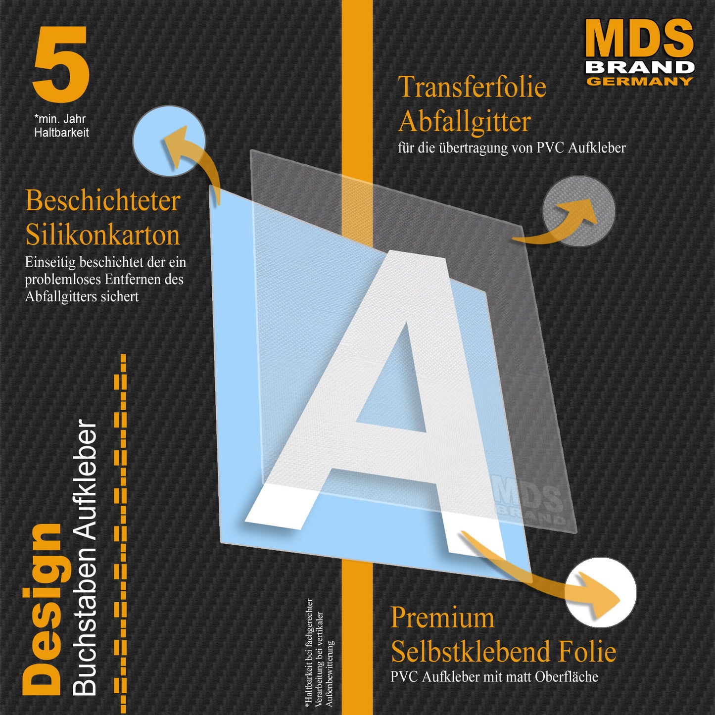 10cm Design Buchstaben Aufkleber Selbstklebende Klebebuchstaben | Wetterfest Alphabet zum Aufkleben für Briefkasten, Auto, Mülltonne, Vinyl Buchstaben für Außen & Innen Weiss
