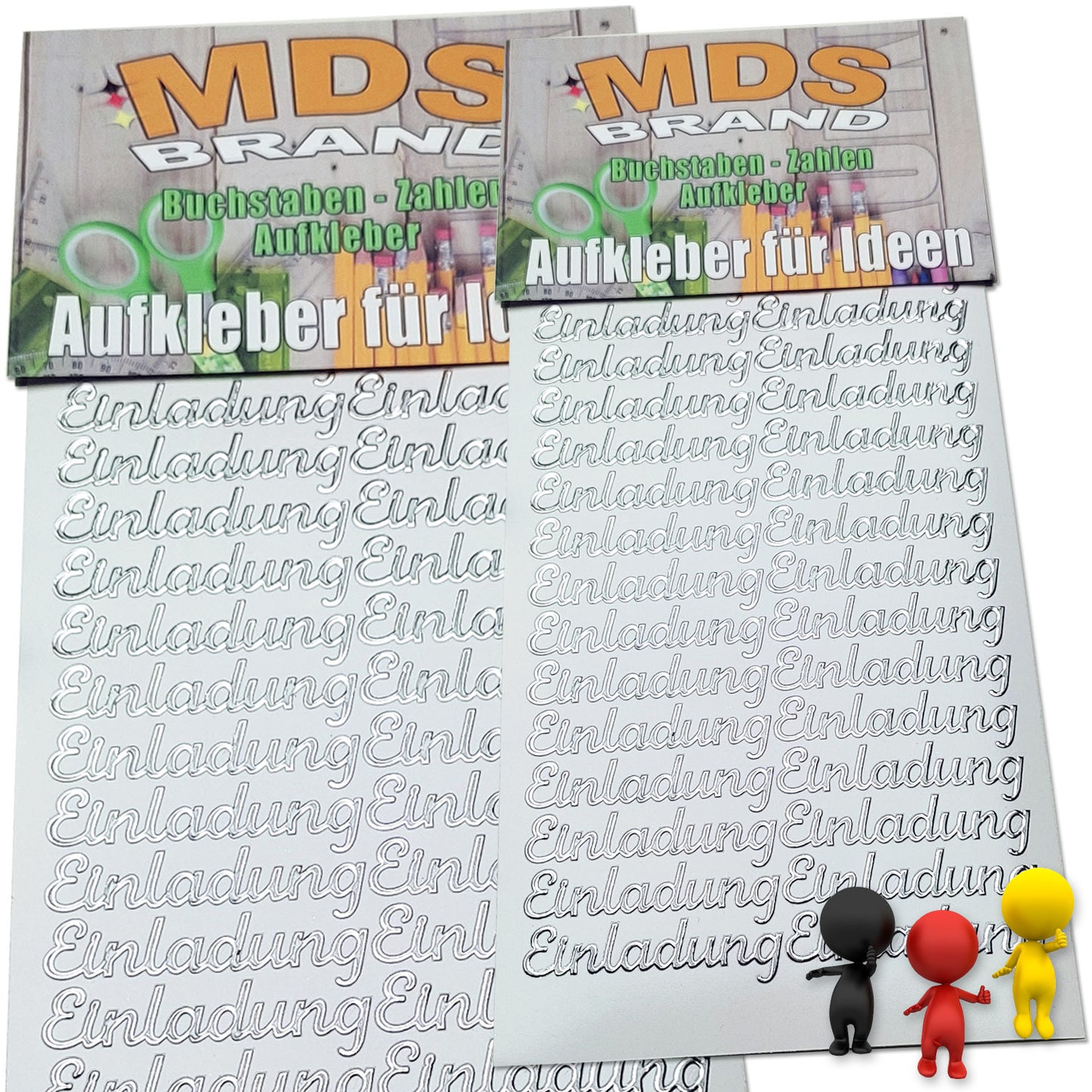 Sprüche Aufkleber für Taufe, Hochzeit, Geburtstag, 2/st ideal für Einlandungskarten & Hochzeit, Gestalten Sie persönlichen Karten & Kerzen