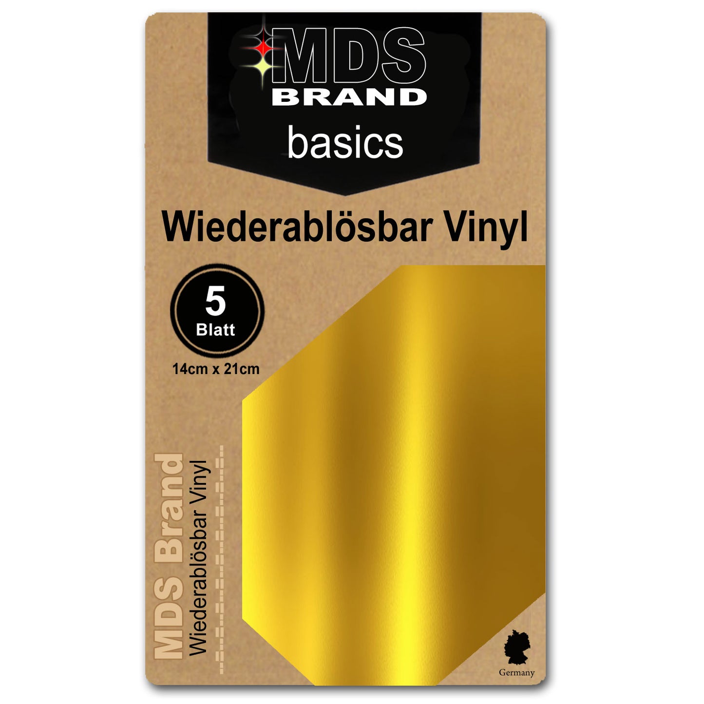 10 Stück Beschreibbares & abnehmbar Vinyl, für Cricut Joy, 14cm x 21cm, selbstklebende Vinylbögen