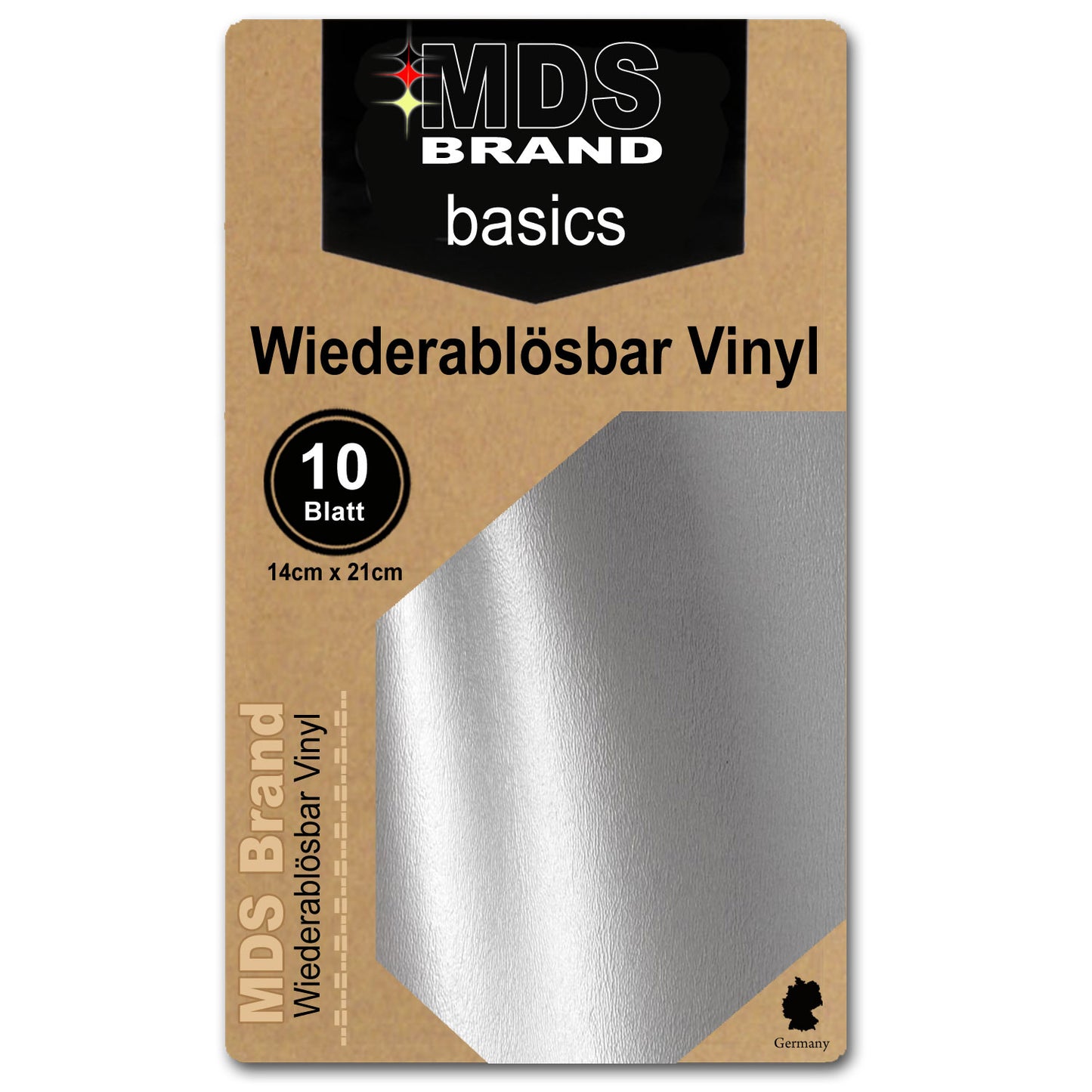 10 Stück Beschreibbares & abnehmbar Vinyl, für Cricut Joy, 14cm x 21cm, selbstklebende Vinylbögen