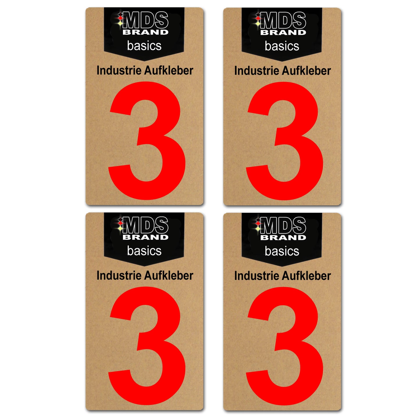 Design Rot 10cm Zahlen Aufkleber, Selbstklebende Klebezahlen für Briefkasten, Mülltonne, Hausnummer Aufkleber für Außen & Innen