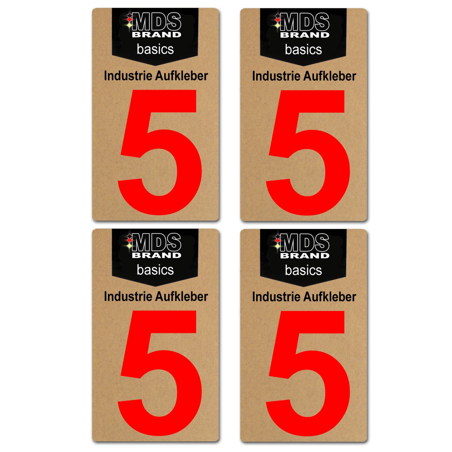 Design Rot 10cm Zahlen Aufkleber, Selbstklebende Klebezahlen für Briefkasten, Mülltonne, Hausnummer Aufkleber für Außen & Innen