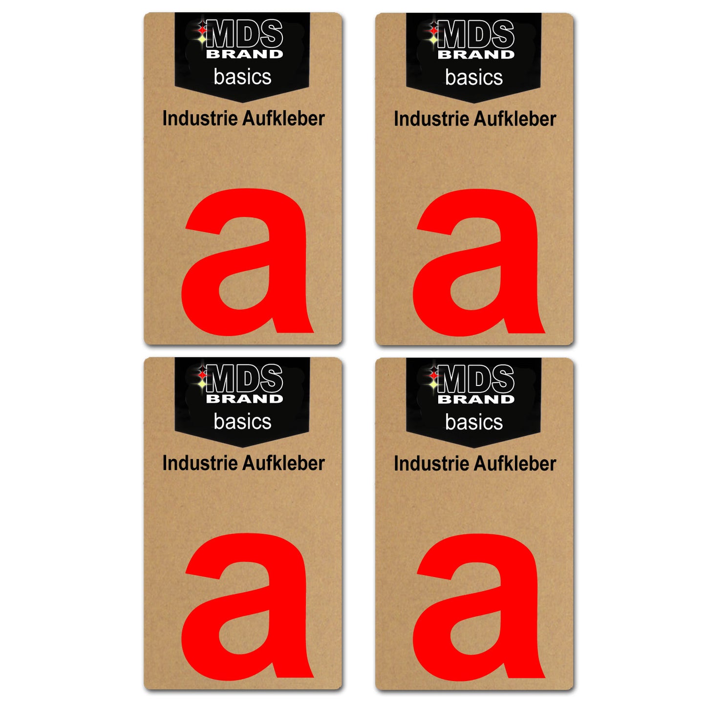 Design Rot 10cm Zahlen Aufkleber, Selbstklebende Klebezahlen für Briefkasten, Mülltonne, Hausnummer Aufkleber für Außen & Innen