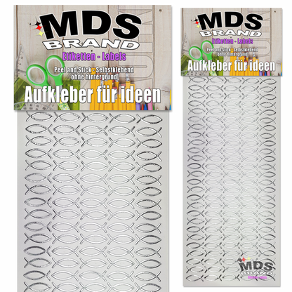 Katholisch Aufkleber 2er/pk ideal für Hochzeit, Weihnachten und Geburtstagen, einfach zum basteln und gestalten von Karten & Fotoalbum