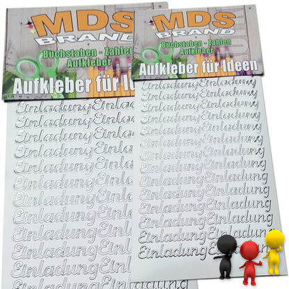 Sprüche Aufkleber für Taufe, Hochzeit, Geburtstag, 2/st ideal für Einlandungskarten & Hochzeit, Gestalten Sie persönlichen Karten & Kerzen