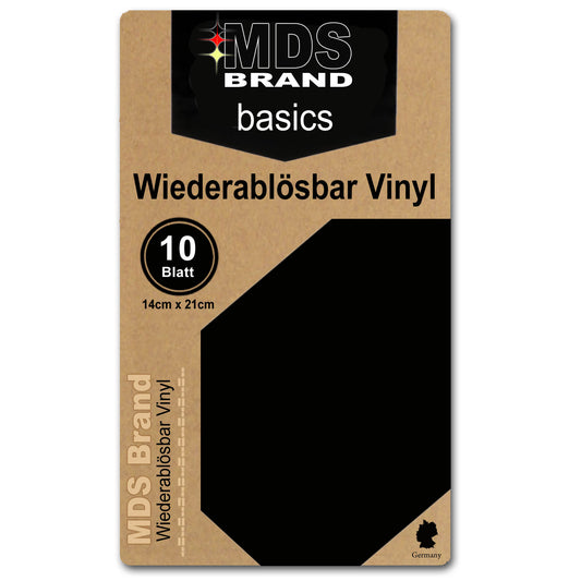 10 Stück Beschreibbares & abnehmbar Vinyl, für Cricut Joy, 14cm x 21cm, selbstklebende Vinylbögen